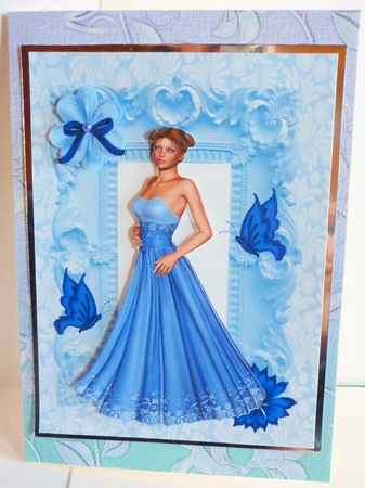 Stunning in Blue by Karen Nash