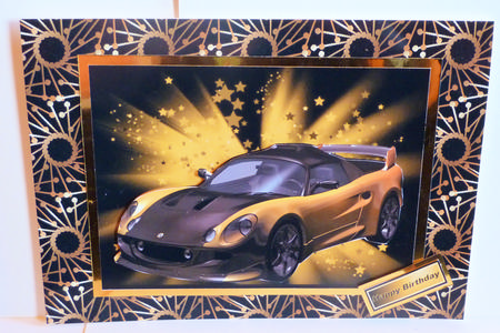 Black and Gold Patterned Paper Kit by Karen Nash