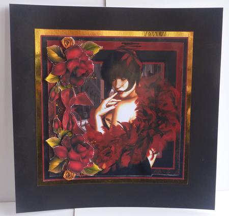 Cabaret Card Front Kit by Karen Nash