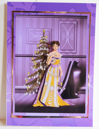 Lilac Christmas Parlour by Karen Nash