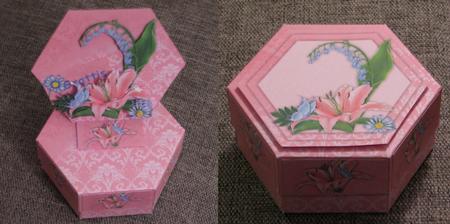 Summer Time - Easel Box Card by Karin Johansson