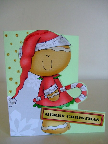 Christmas Cookie Quick Card by Karoline Simone Coster