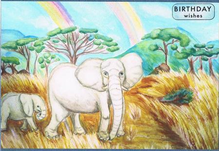 African Elephants by Kate Wordingham