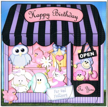 The Little Pet Shop Shell Edged Corner Side Stacker by Kate Wordingham
