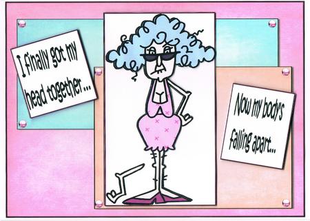 Stella's Finally Got Her Head Together Quick Card by Kate Wordingham