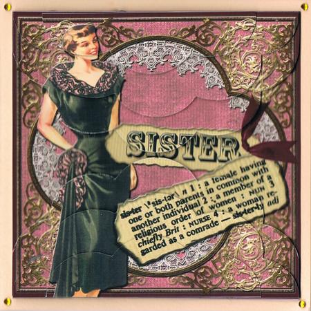 Sister Definition 5in Top N Bottom Round Scallop Stacker by Kate Wordingham