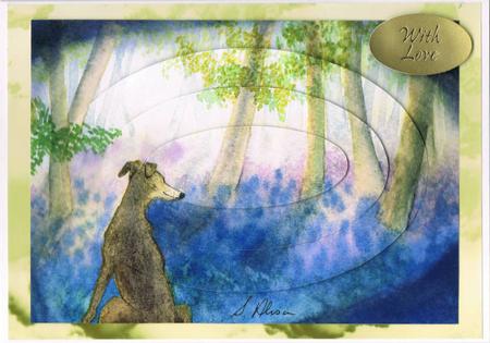 Bluebell Woods from the Spring Series by Kate Wordingham