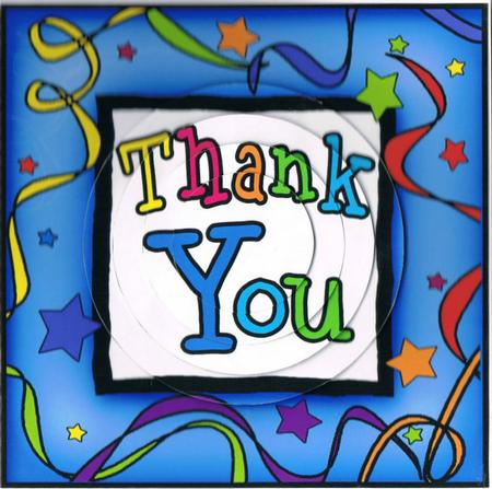 Thank You Circle Pyramage Topper by Kate Wordingham