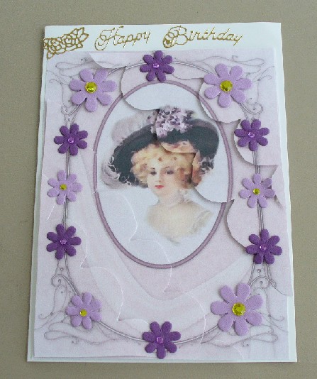 Bygone Beauty Wavey Corner Stacker by Kathi Carlozzi