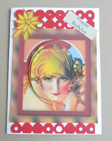 Art Deco Beach Belle by Kathi Carlozzi