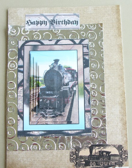 Train Buff Extraordinaire Happy Bithday Get Well Soon Enjoy Retirement 2 Up by Kathi Carlozzi