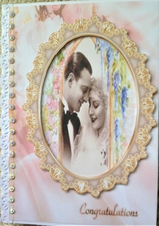Wedding Congratulations by Kathleen Francis