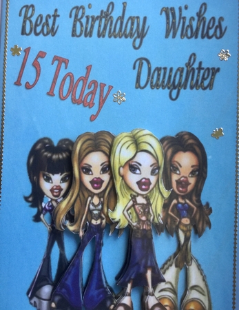 Best Birthday ever daughter  15 Today by Kathleen Francis