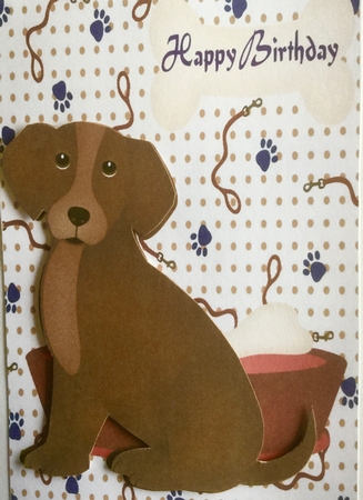 Dogs World Birthday  by Kathleen Francis