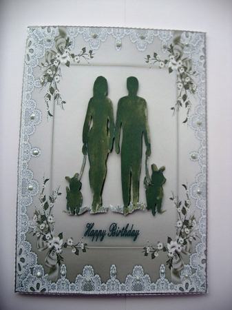 Cu Flowers & Lace Papers by Kathleen Francis
