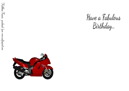 5 Red Cbr Road Bikes by Kathleen Francis