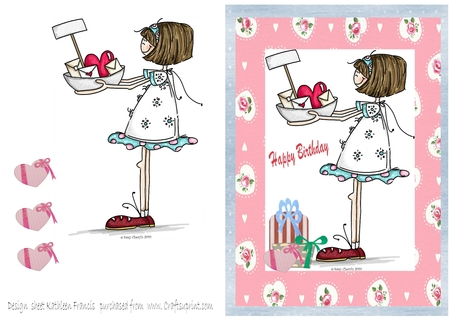 Crafty Bob's Sassy Cheryl Single: Pick a Card by Kathleen Francis