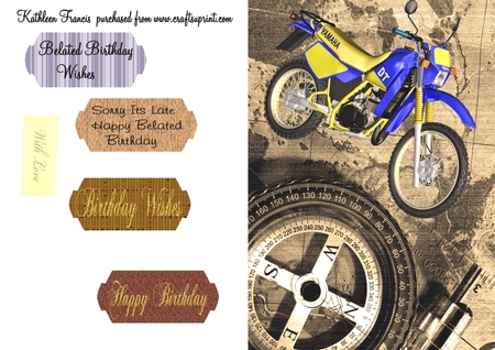 Designer Resource Dirt Bikes by Kathleen Francis