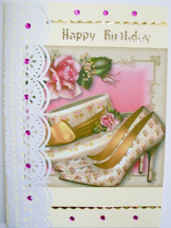Head Over Heels 8x8 Quick Topper by Kathleen Francis