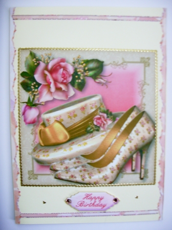 Head Over Heels 8x8 Quick Topper by Kathleen Francis