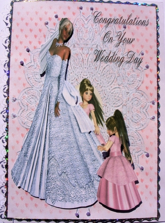 Bride and Bridesmaids by Kathleen Francis
