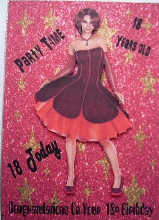 Congratulations on your 18th Birthday by Kathleen Francis