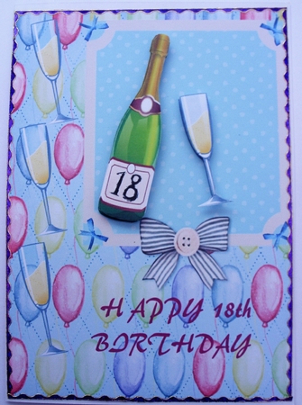 Happy 18th Birthday by Kathleen Francis