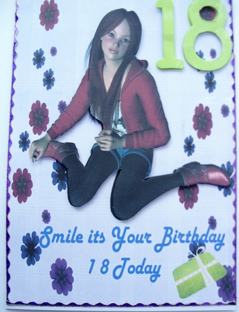 Smile its your 18th Birthday by Kathleen Francis