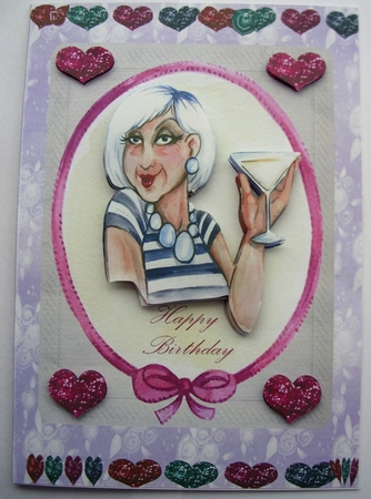 Champers on Your Birthday by Kathleen Francis