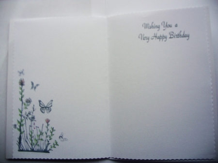 Butterflies in the Garden Insert by Kathleen Francis