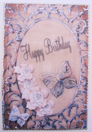 Bronze Happy Birthday by Kathleen Francis