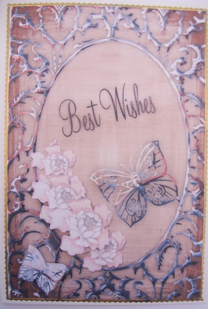 Bronze Frame Best Wishes by Kathleen Francis