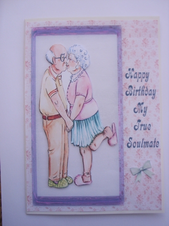 Happy Birthday My True Soul  Mate by Kathleen Francis