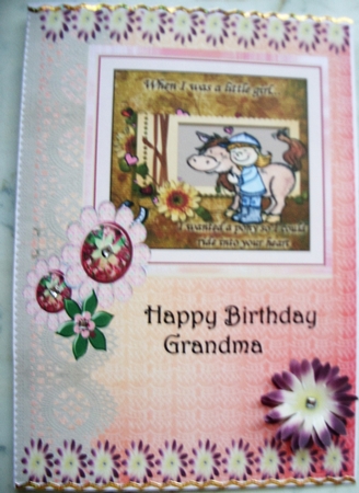 Happy Birthday Grandma by Kathleen Francis