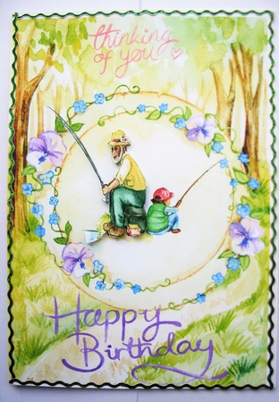 Thinking of You - Happy Birthday by Kathleen Francis