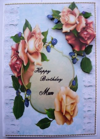Happy Birthday Mum by Kathleen Francis