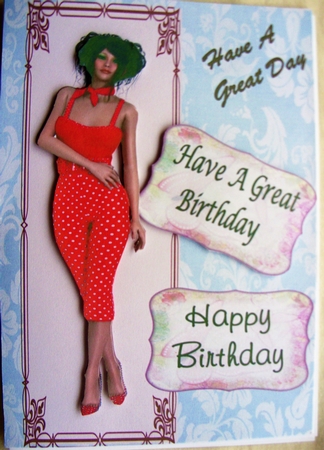 Polka Dot Girl by Kathleen Francis