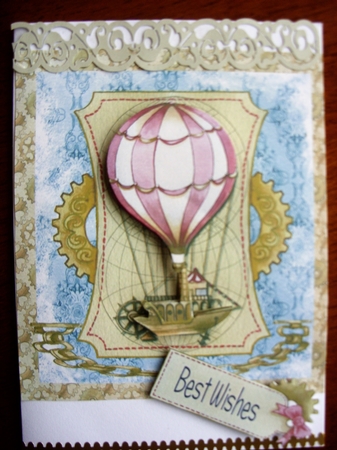 Steam Punk Balloon by Kathleen Francis
