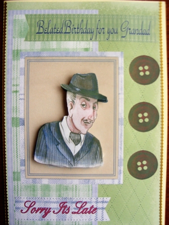 Sorry its late Grandad. by Kathleen Francis