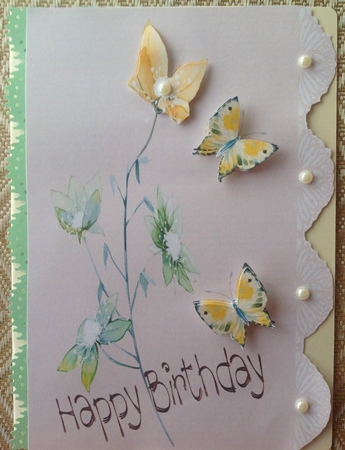 Birthday Butterflies by Kathleen Francis