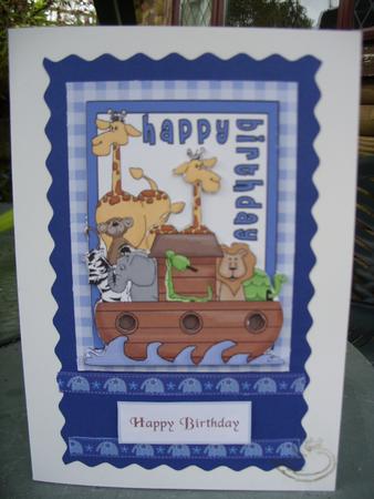 Ark Card Front Boy Cuts by Kathleen Francis