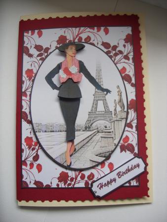 Modern Miss in Paris by Kathleen Francis