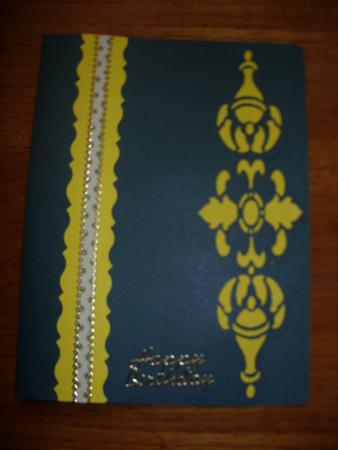 Border Edge Card 37 by Kathleen Francis