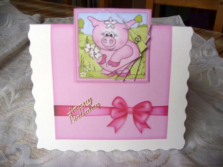 Piggywig No-hole Over the Edge N Spiral Pyramid by Kathleen Francis