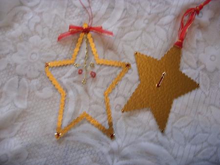 Scalloped Star & Diamonds by Kathleen Francis