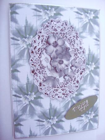 Just Perfect a Card for Most Occasions Black and White Says Our Very Best Wishes and Thinking of You by Kathleen Francis