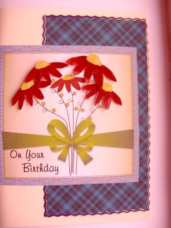 Leafy Plaid Backing Paper 6 by Kathleen Francis