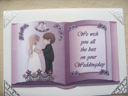 Getting Married Open Book A4 by Kathleen Francis