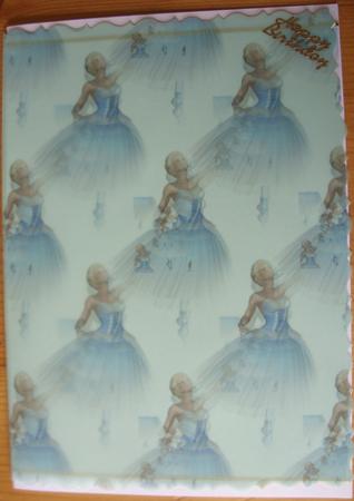 Ballerina and Balloons Vellum 1 by Kathleen Francis
