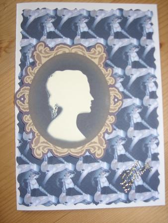 Elegant Lady Backing by Kathleen Francis